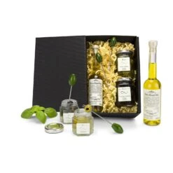 Geschenkset Oliven-Variation – Premium Olivenöl & Oliven im Geschenkset | Essen & Trinken