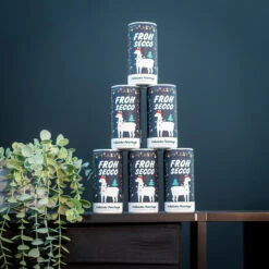 FrohSecco – Edition Nikolama – 6x Prickelnder Weihnachtsgruß | Perfekte Mitarbeitergeschenke