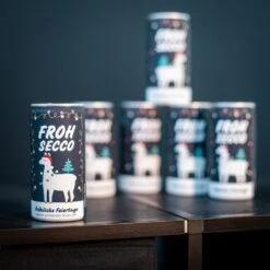 FrohSecco – Edition Nikolama – 6x Prickelnder Weihnachtsgruß | Perfekte Mitarbeitergeschenke -Snack Verkäufe 2024 2K714 Froh Secco Nikolama 7 71952