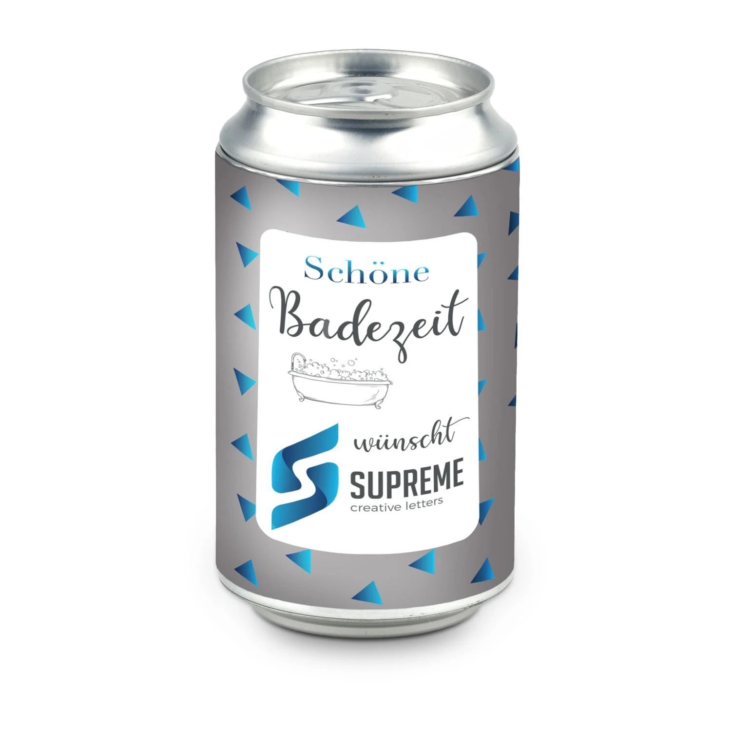 Badesalz-Dose XL 300 G Earl Grey mit individuellem Etikett - Premium Kundenpräsent 2 Badesalz-Dose XL 300 G Earl Grey mit individuellem Etikett - Premium Kundenpräsent – Bild 2