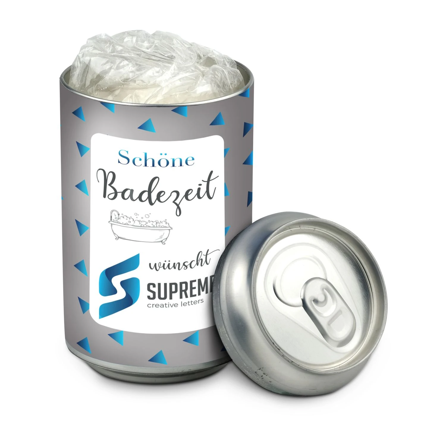 Badesalz-Dose XL 300 G Earl Grey mit individuellem Etikett - Premium Kundenpräsent 4 Badesalz-Dose XL 300 G Earl Grey mit individuellem Etikett - Premium Kundenpräsent – Bild 4
