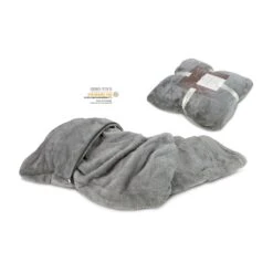 2in1 Verwandlungskissen - Grau | Praktisches Kundenpräsent für jeden Anlass