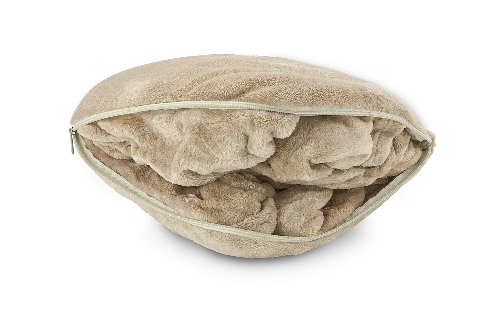 2in1 Verwandlungskissen - Karamell | Wellness-Kissen für Entspannung & Komfort 2 2in1 Verwandlungskissen - Karamell | Wellness-Kissen für Entspannung & Komfort – Bild 2