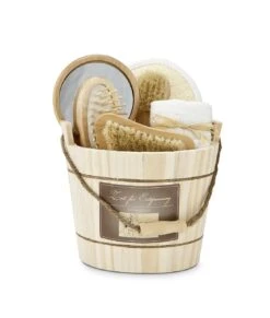 Holzzuber für Wellness & Entspannung | Hochwertige Holzwanne für Sauna & Garten