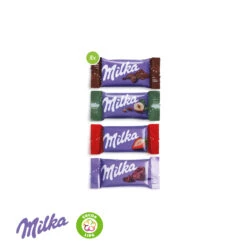Milka Schokotäfelchen in Präsentbox - Kleine Präsente für jeden Anlass -Snack Verkäufe 2024 91157 Milka Schokotaefelchen in Praesentbox Fuellung 85491