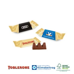 TOBLERONE Minis Mit Werbeschuber - Kleine Präsente für jeden Anlass