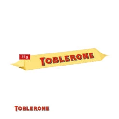 TOBLERONE Riegel im Werbeschuber, 35 g - Kleine Präsente für jeden Anlass -Snack Verkäufe 2024 91256 TOBLERONE Riegel im Werbeschuber 35g Fuellung 40633