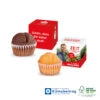 Muffin Mini im Werbewürfel - Kleine Präsente für jeden Anlass -Snack Verkäufe 2024 91480 Muffin MINI Werbewuerfel 40666