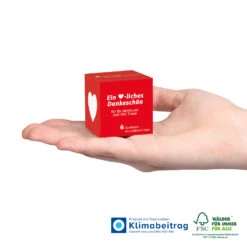 Werbewürfel Mit Süßer Füllung - Ritter SPORT | Kleine Präsente