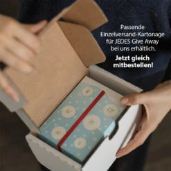 Präsent 'Weihnachtshaus' - Kleine Geschenkidee für Weihnachten 11 Präsent 'Weihnachtshaus' - Kleine Geschenkidee für Weihnachten -Snack Verkäufe 2024 Adventskalender Galeriebilder passender Karton Give Away 86852