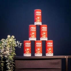 FrohSecco – Edition Rudi – 6x Prickelnder Weihnachtsgruß | Mitarbeitergeschenke -Snack Verkäufe 2024 Froh Secco Rudi 3 72062