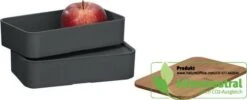Lunchbox Eco - Xmas | Nachhaltige Mitarbeitergeschenke für Weihnachten -Snack Verkäufe 2024 N m 561 7 Lunchbox Doppel Eco Nachhaltig Besteck 71311