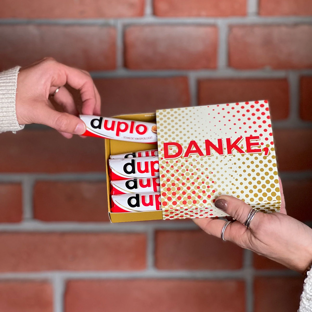 Danke, Dass Du Im Team Bist - 10er Ferrero Duplo | Mitarbeitergeschenke – Bild 8