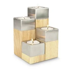 Teelichter-Set 4er - Elegante Kundenpräsente für besondere Anlässe