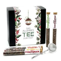 Geschenkset 'Teezeit' - Premium Mitarbeitergeschenk für Teeliebhaber -Snack Verkäufe 2024 WP12951 Geschenkset Teezeit 2 95450