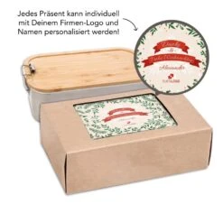 Lunchbox Natur - Nachhaltige Mitarbeitergeschenke für jeden Anlass -Snack Verkäufe 2024 WP12960 VH 71378