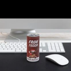 FrohSecco – Edition Rudi – 6x Prickelnder Weihnachtsgruß | Mitarbeitergeschenke -Snack Verkäufe 2024 WP12984 VH 72060