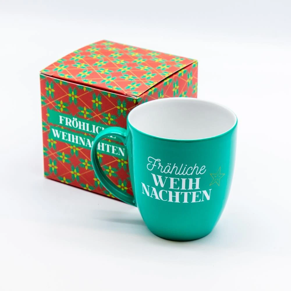 Weihnachtstasse 'Fröhliche Weihnachten' - Perfektes Mitarbeitergeschenk 2 Weihnachtstasse 'Fröhliche Weihnachten' - Perfektes Mitarbeitergeschenk – Bild 2