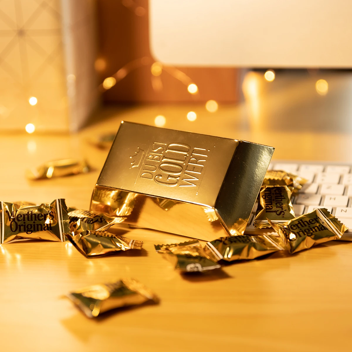 Goldbarren XL - Du-Version - Werther's | Premium Mitarbeitergeschenke 1 Goldbarren XL - Du-Version - Werther's | Premium Mitarbeitergeschenke