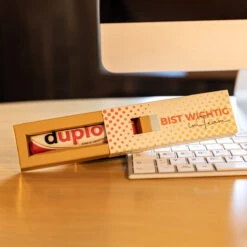 Du Bist Wichtig Im Team - 1er Ferrero Duplo | Mitarbeitergeschenke | Dankeschön Geschenk -Snack Verkäufe 2024 WP13075 Du bist wichtig im Team 1er Ferrero Duplo 2 81588