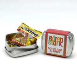 Geschenkdose 'Bärenstark' - Haribo Goldbären Mini | Mitarbeitergeschenke