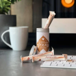 Geschenkdose 'Ein Besonderer Genuss' - Premium Mitarbeitergeschenk von Amicelli -Snack Verkäufe 2024 WP13107 geschenkdose ein besonderer genuss amicelli 2 89120
