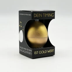 Goldenes Piep-Ei - Einzigartiges Mitarbeitergeschenk für besondere Anlässe