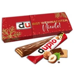 Ferrero Duplo Weihnachtsgeschenk - Süße Mitarbeitergeschenke für die Feiertage -Snack Verkäufe 2024 WP13341 VH 93640