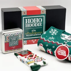 Geschenkset 'Ultrabequeme Weihnachten' - Perfekte Mitarbeitergeschenke für die Festtage