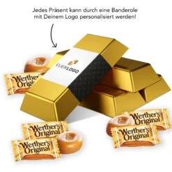 Goldbarren - Du-Version - Werther's | Exklusives Mitarbeitergeschenk -Snack Verkäufe 2024 goldbarren 1200x1200 Banderole 1 76931