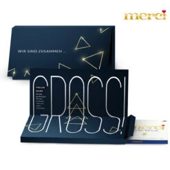 Zusammen Groß – Merci Weihnachten | Premium Mitarbeitergeschenke für Festtage