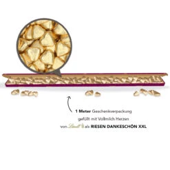 Riesen Dankeschön XXL - Lindt Herzen | Mitarbeitergeschenke | Premium Schokolade 10 Riesen Dankeschön XXL - Lindt Herzen | Mitarbeitergeschenke | Premium Schokolade -Snack Verkäufe 2024 montage Lindt Herzen riesen dankeschoen XXL offen 83950