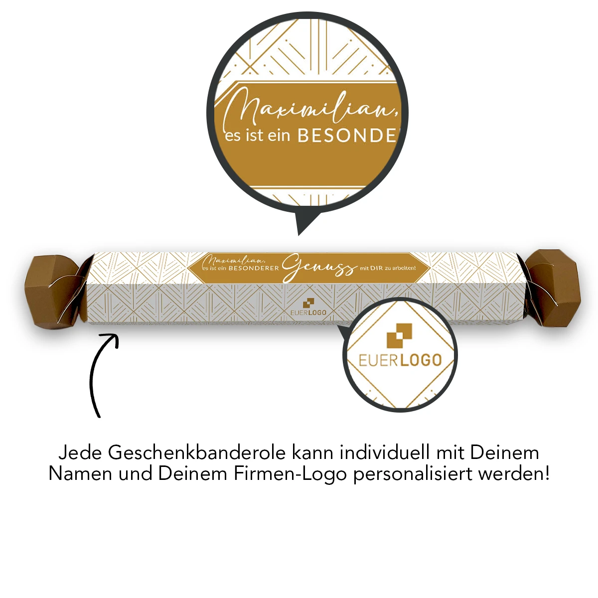 Geschenkverpackung 'Ein Besonderer Genuss' - Premium Mitarbeitergeschenke von Amicelli – Bild 3