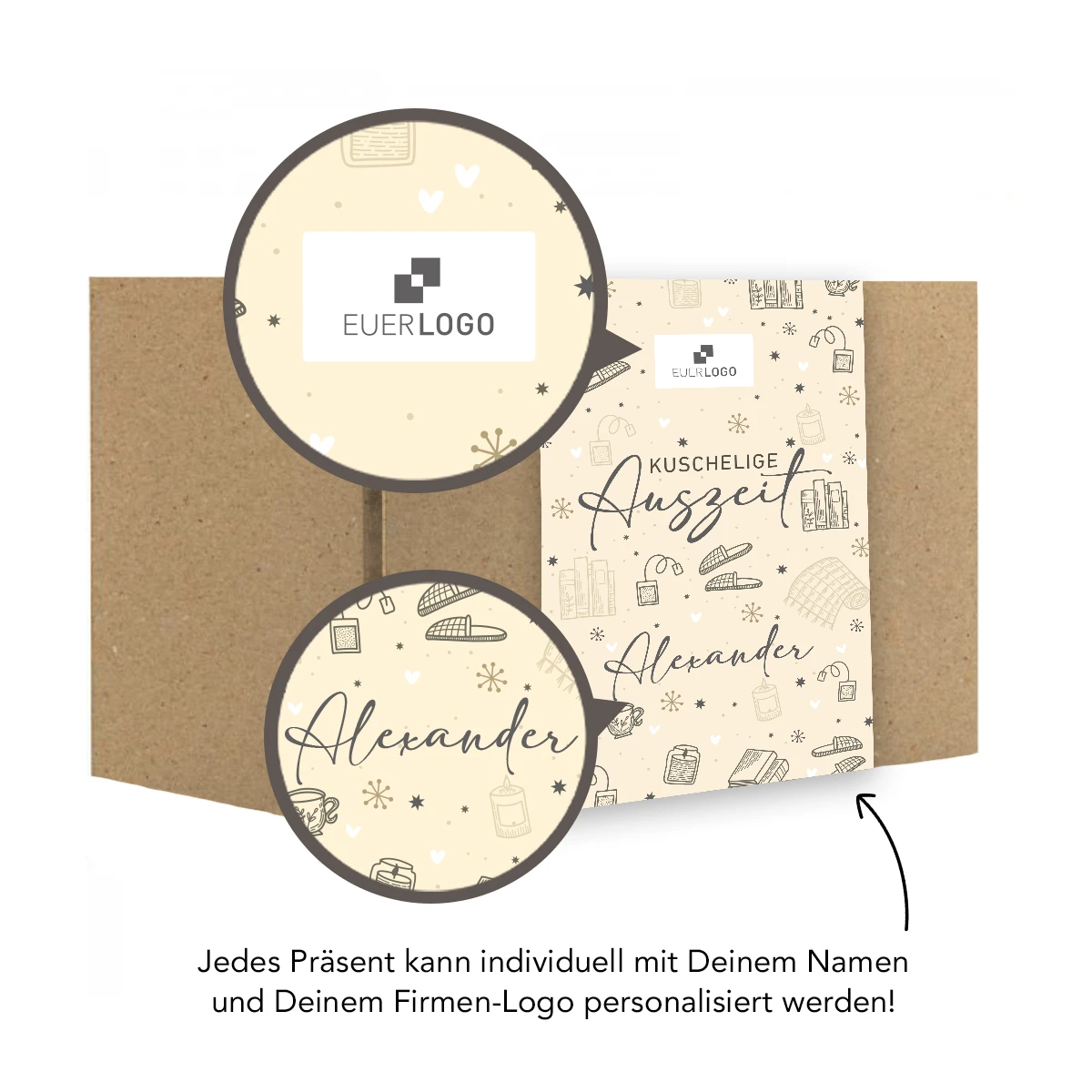 Wellness Set - Kuschelige Auszeit | Perfektes Mitarbeitergeschenk – Bild 3