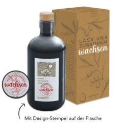 Lass Uns Zusammen Wachsen - Premium Olivenöl | Mitarbeitergeschenke -Snack Verkäufe 2024 montage hinterland Olivenoel 1 93440