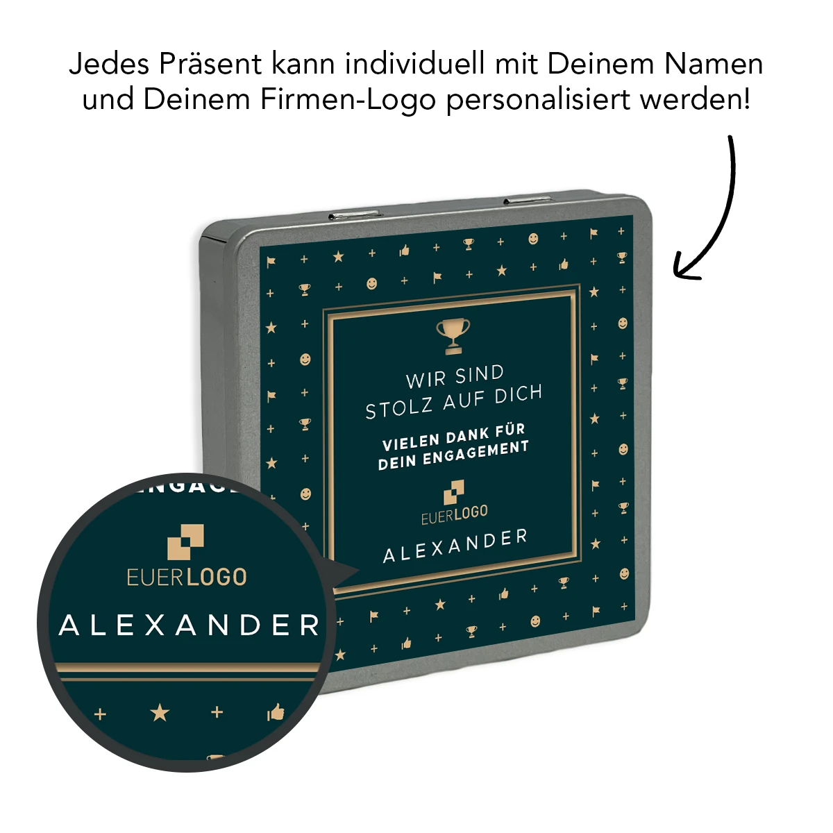 Geschenkdose 'Stolz Auf Dich' - Premium Mitarbeitergeschenk von Manner 6 Geschenkdose 'Stolz Auf Dich' - Premium Mitarbeitergeschenk von Manner – Bild 6