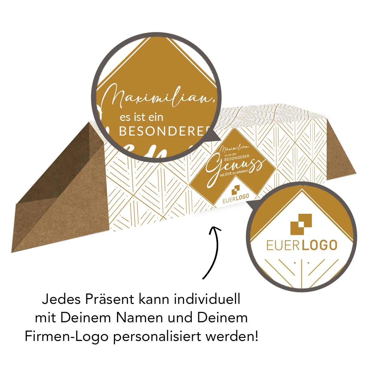 Geschenkverpackung 'Ein Besonderer Genuss' - Rocher | Mitarbeitergeschenke 5 Geschenkverpackung 'Ein Besonderer Genuss' - Rocher | Mitarbeitergeschenke – Bild 5