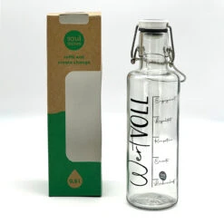 Trinkflasche Soulbottle 'wertVOLL' - Nachhaltige Mitarbeitergeschenke -Snack Verkäufe 2024 montage soulbottle 1 88861